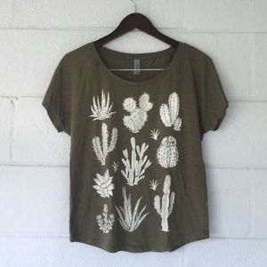 Cactus Decal T-Shirt